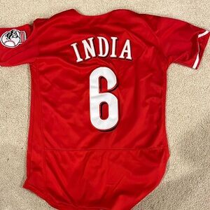 Men’s Jonathon India Cincinnati Reds Jersey Medium